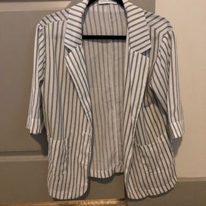 Matching Striped Blazer + Shirts Set! Size S